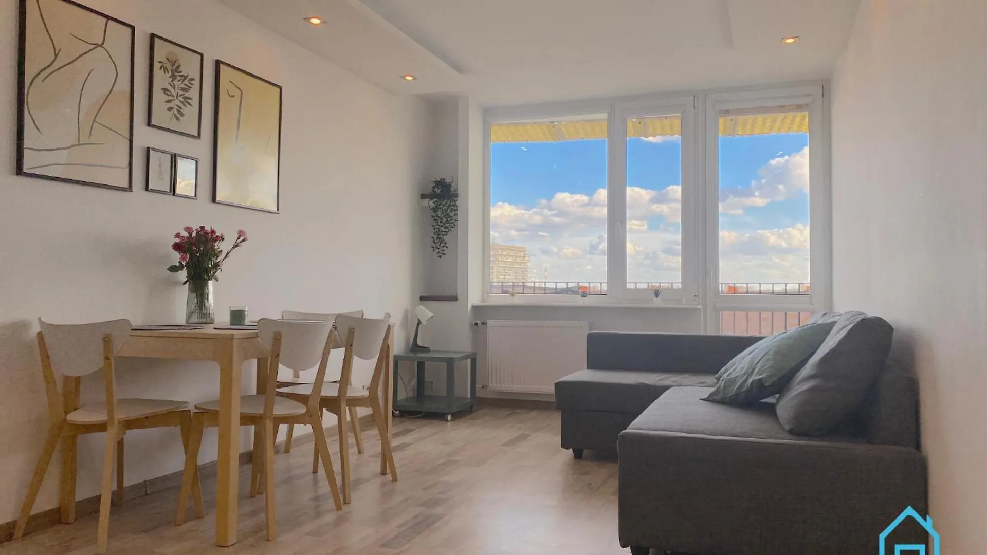 Wave Apartment With Amazing View- 2 Km To Baltic Sea Danzica