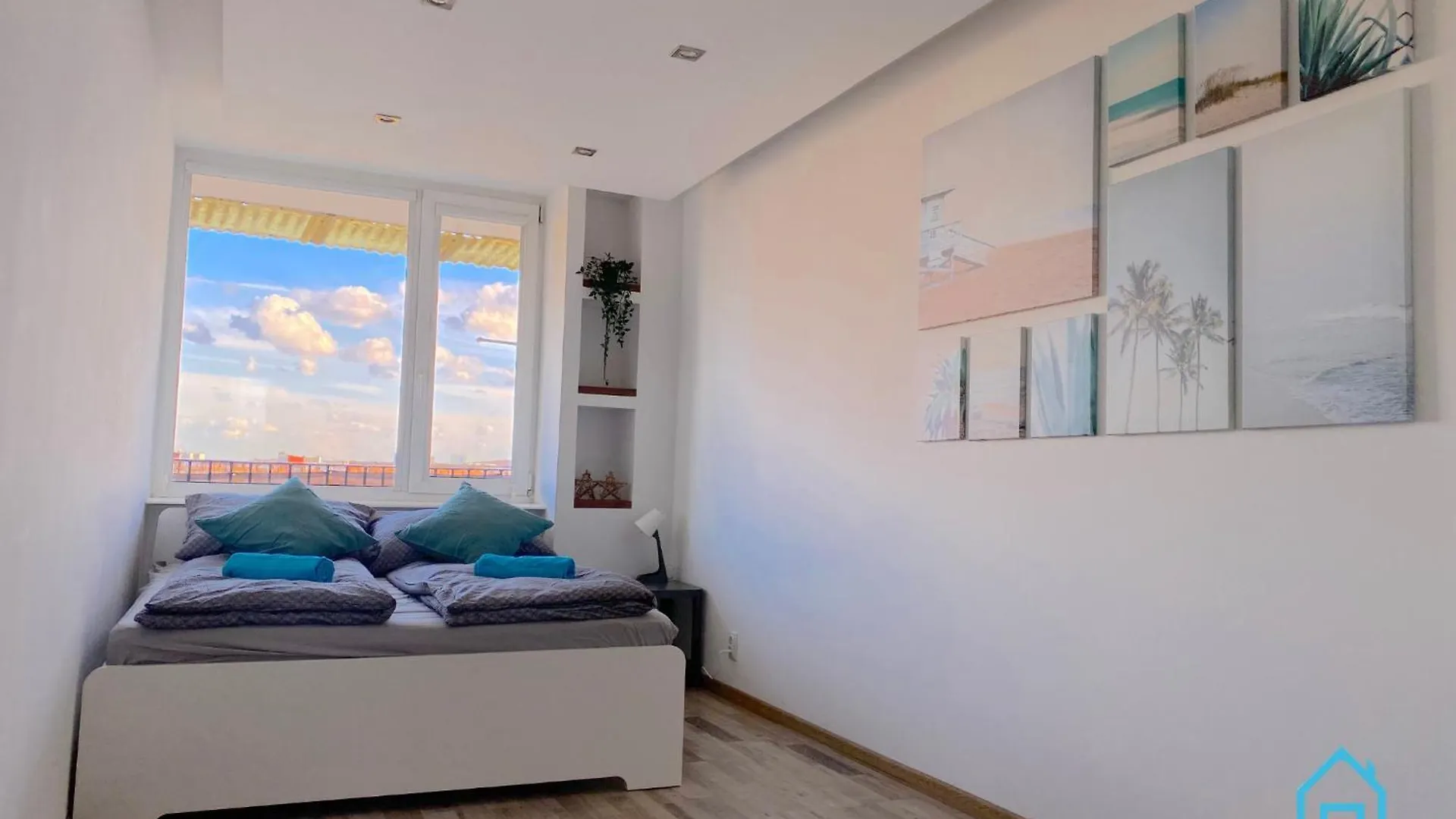 Wave Apartment With Amazing View- 2 Km To Baltic Sea Gdańsk